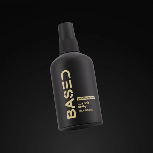 BASED Sea Salt Spray - Natural Sea Salt Texturizing Hair Spray for Men